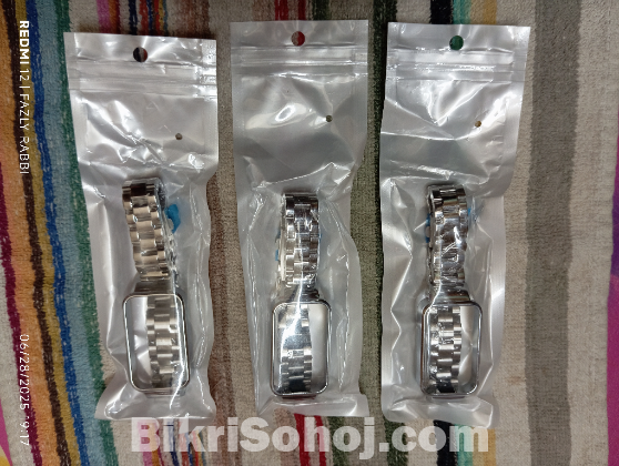 Xiaomi band 9 active ( metal strap + case)